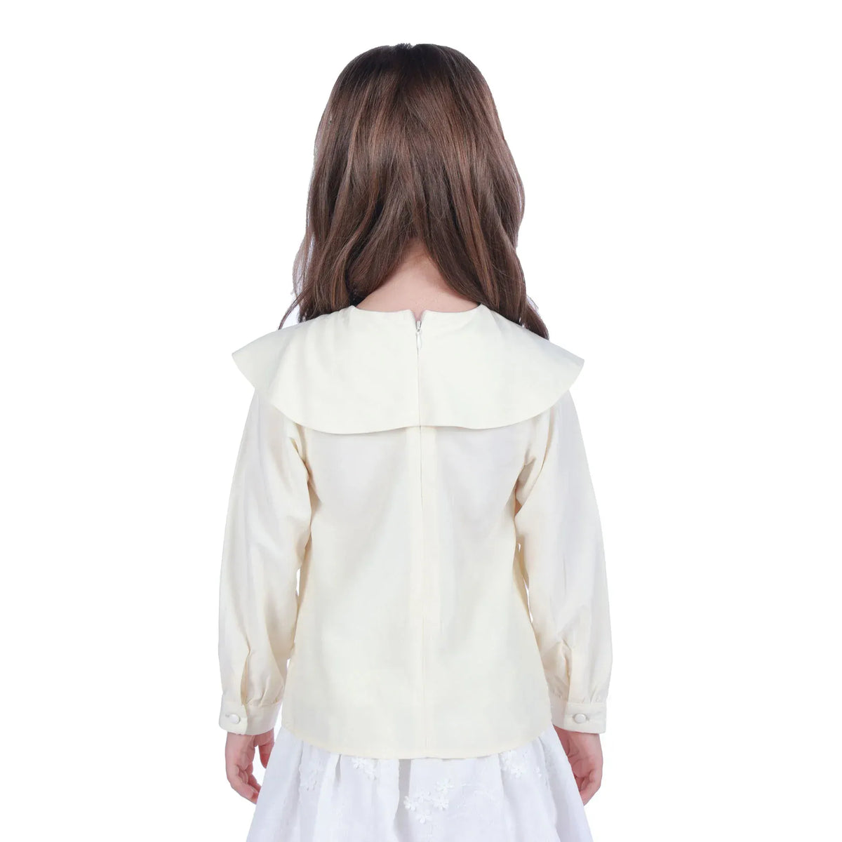 Plain Classic Blouse for Girls Image