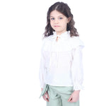 Floral Classic Blouse for Girls Image
