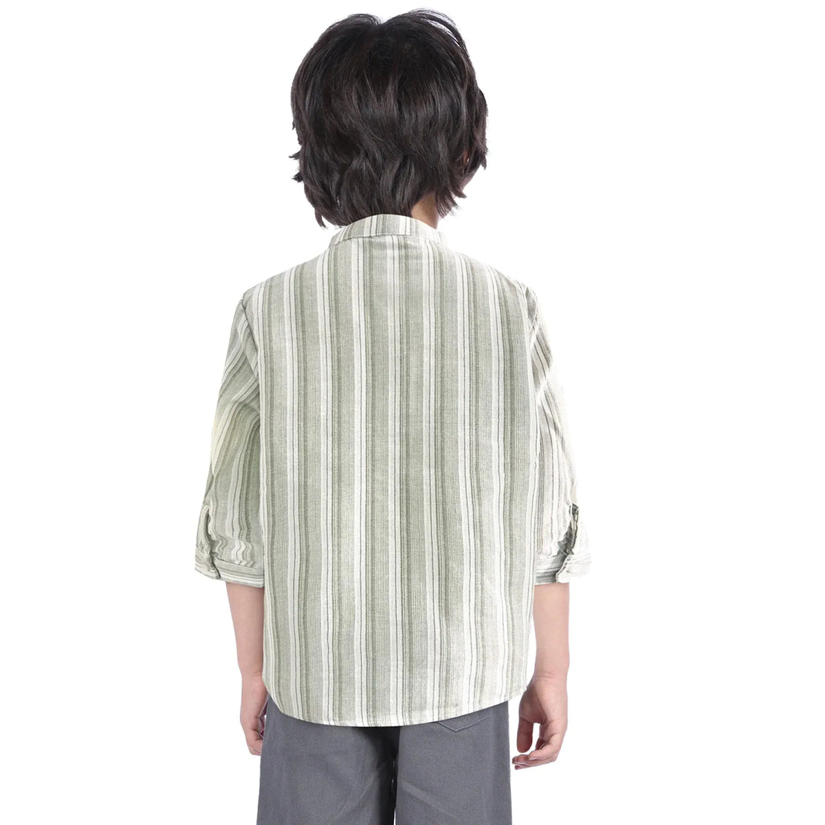 Striped Classic Blouse for Boys Image