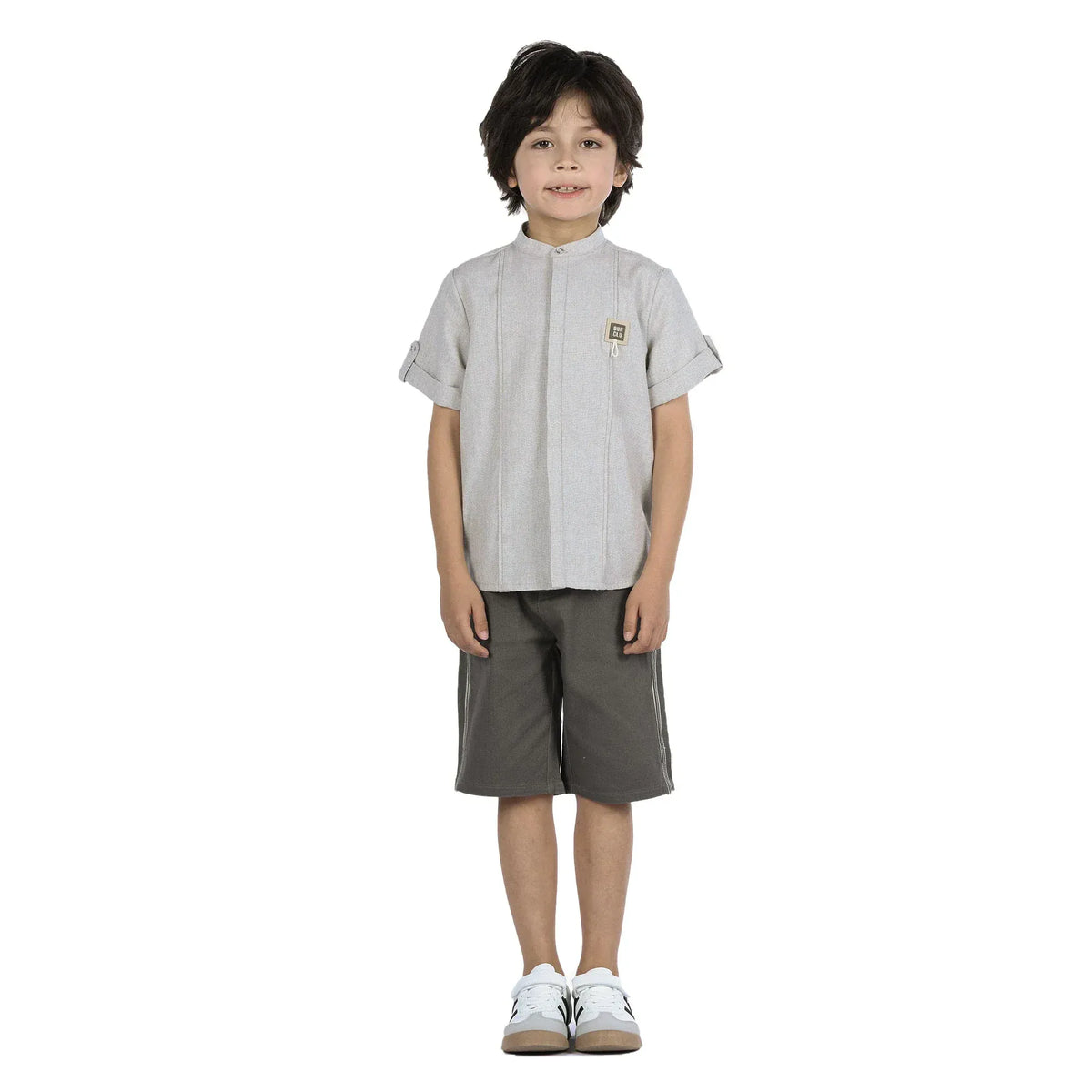Badge Classic Shirt for Boys Image