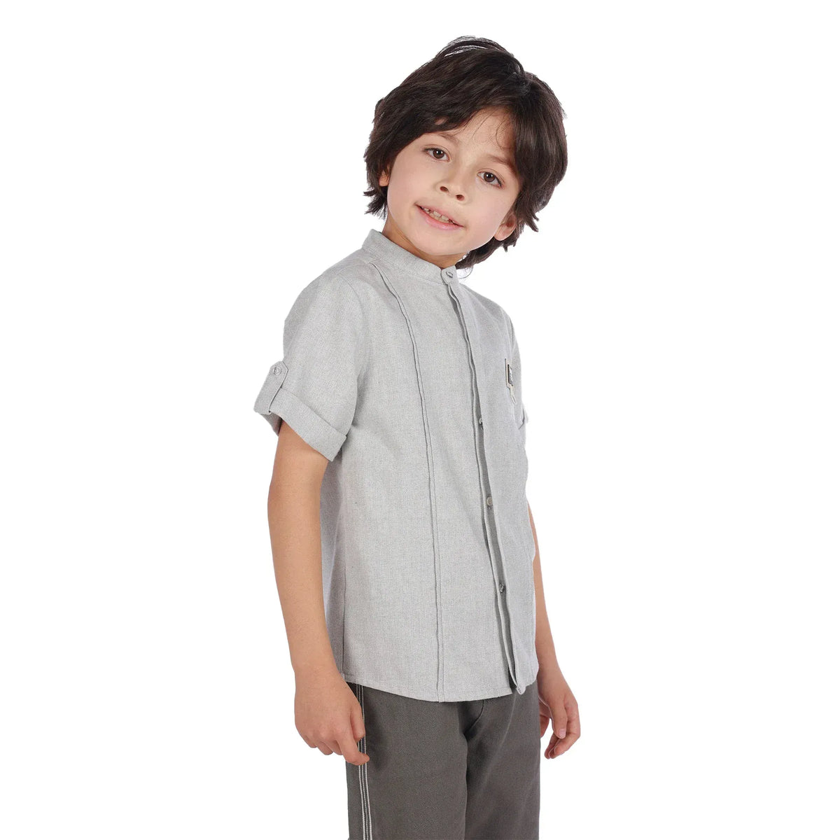 Badge Classic Shirt for Boys Image