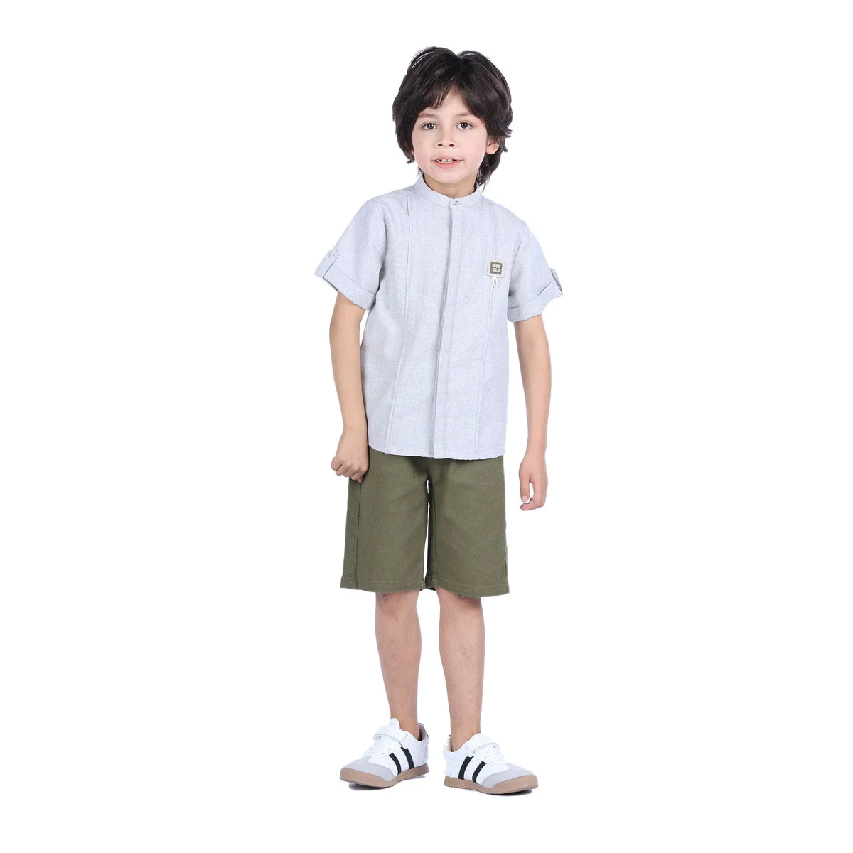 Plain Classic Shorts for Boys Image