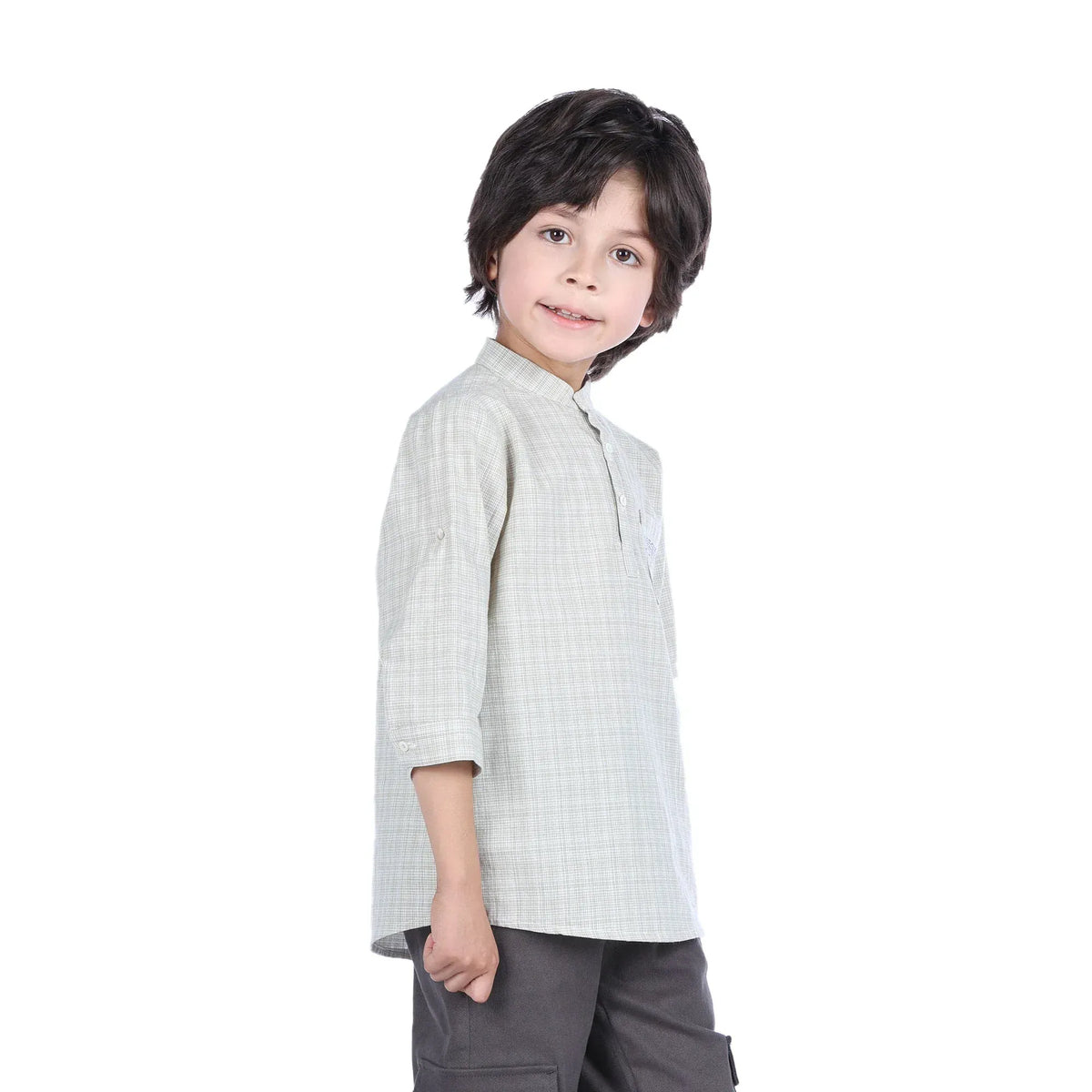 Checked Classic Blouse for Boys Image