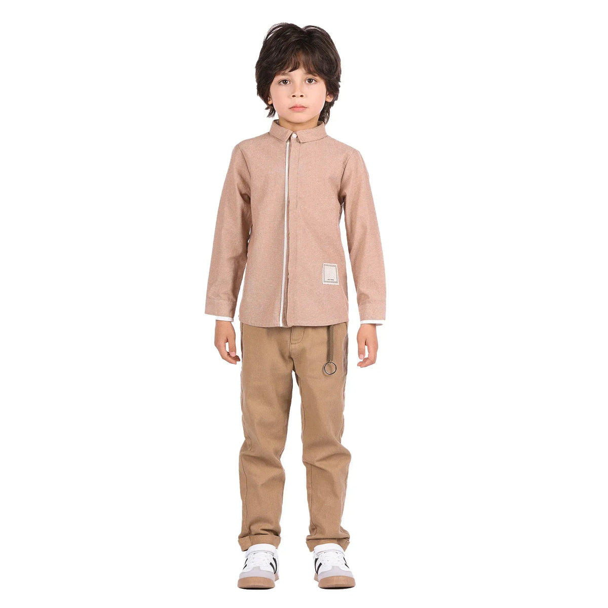 Plain Classic Pants for Boys Image