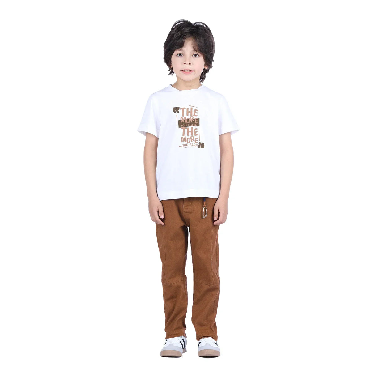 Plain Classic Pants for Boys Image