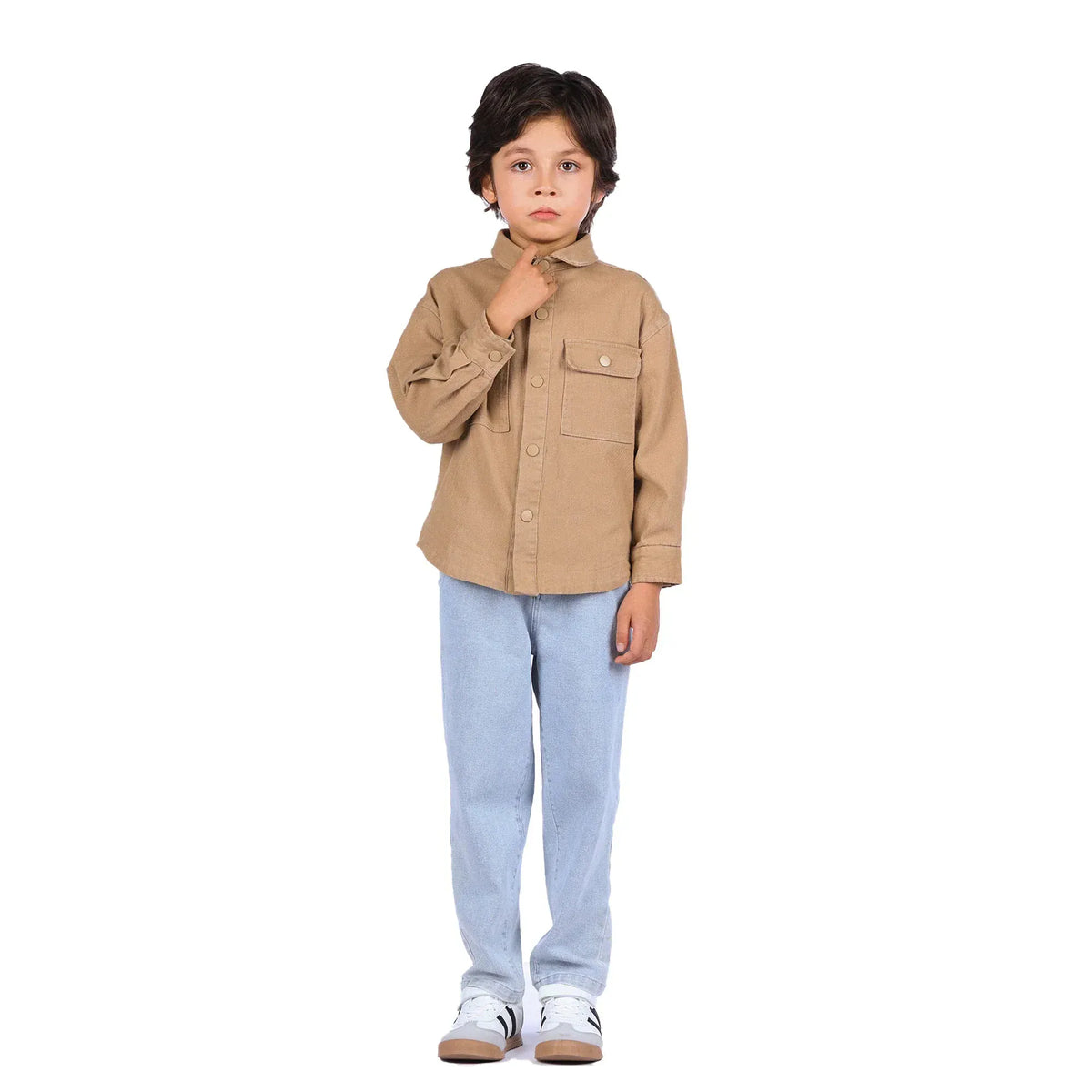 Plain Classic Jacket for Boys Image