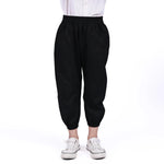 Black Basic Pants For Boys Image