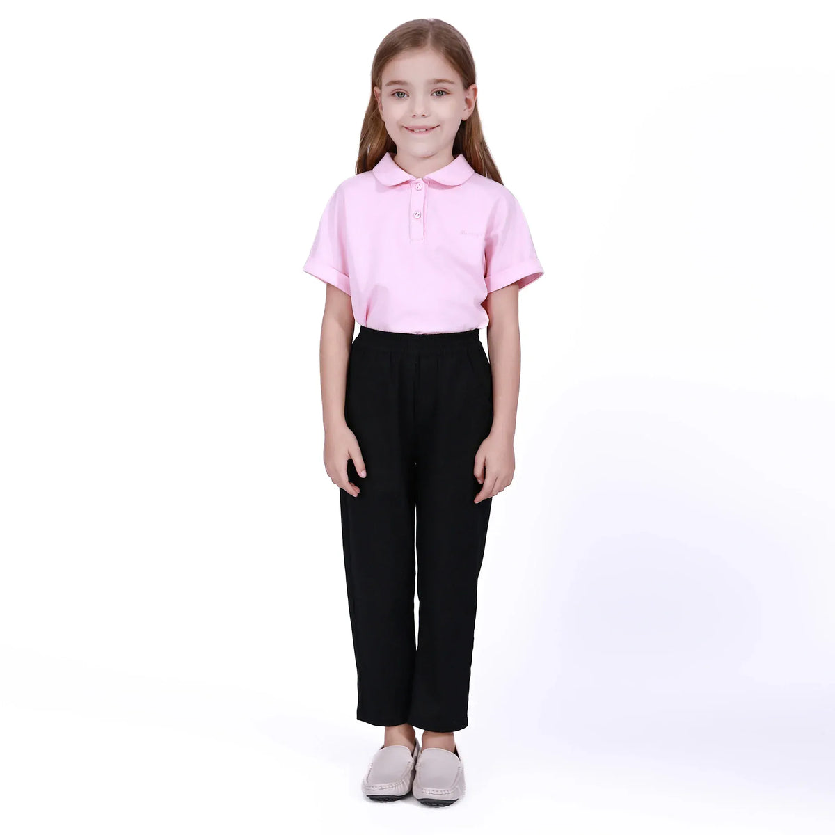 Basic Polo Shirt For Girls Image
