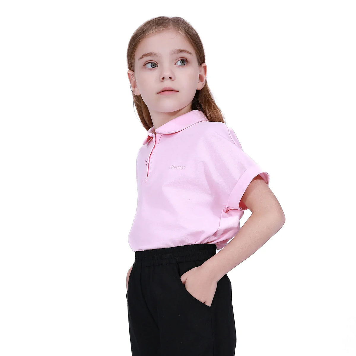 Basic Polo Shirt For Girls Image