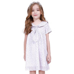 Purple Basic Dress For Girls Image