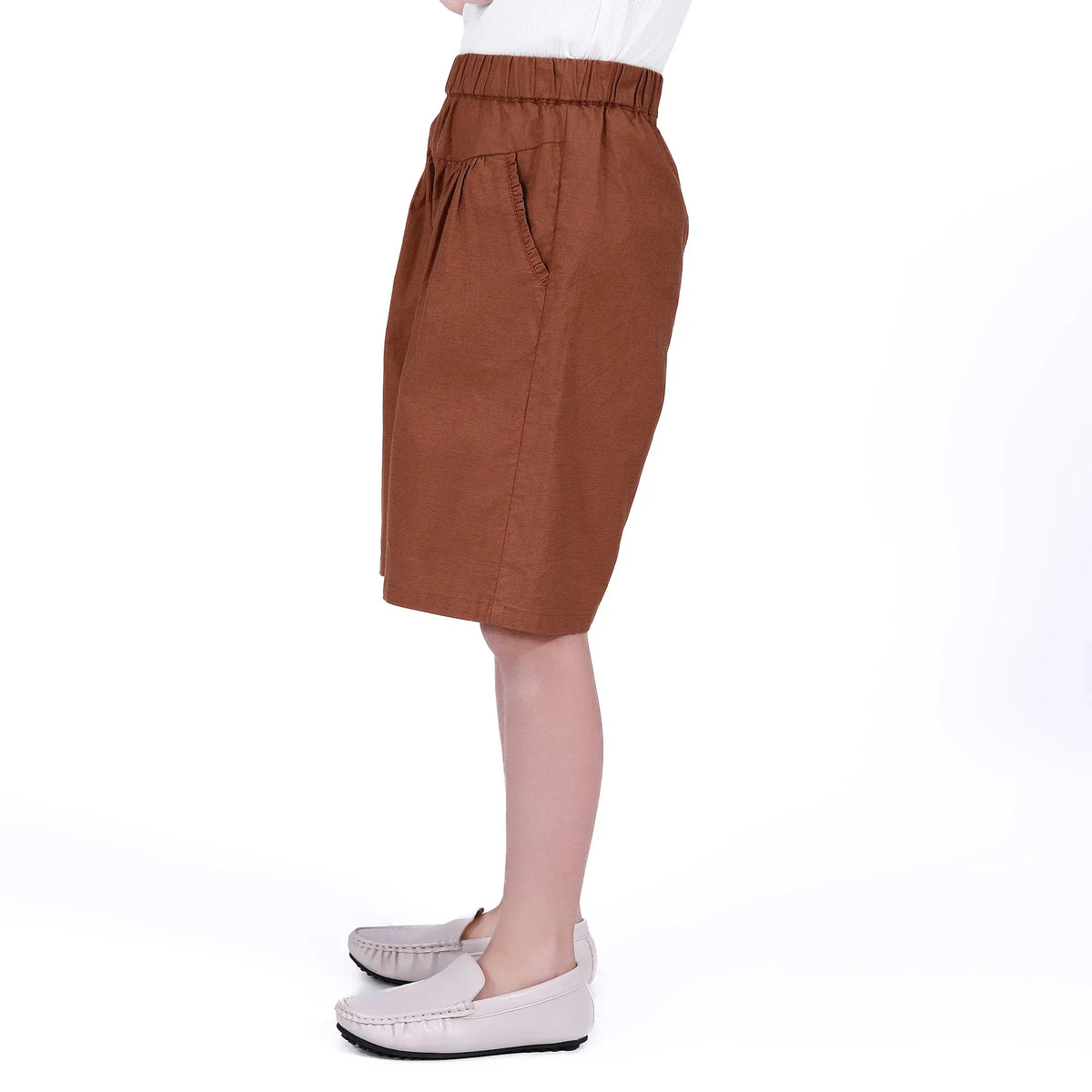 Plain Basic Shorts for Girls Image
