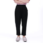 Black Basic Pants For Girls Image