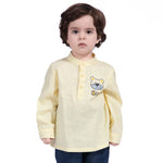 Light Yellow Street Look Blouse For Baby Boy Image
