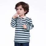Navy Street Look Polo Shirt For Baby Boy Image