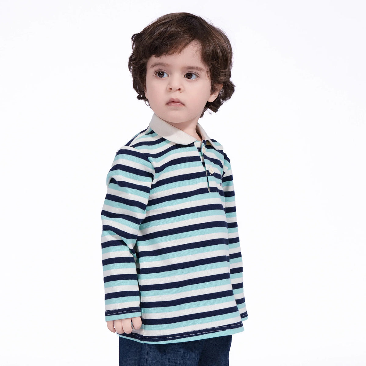 Street Look Polo Shirt For Baby Boy Image