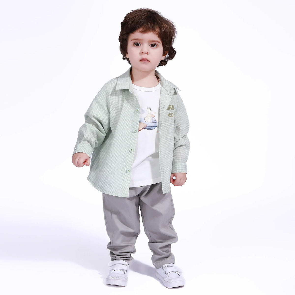Street Look Shirt For Baby Boy Image
