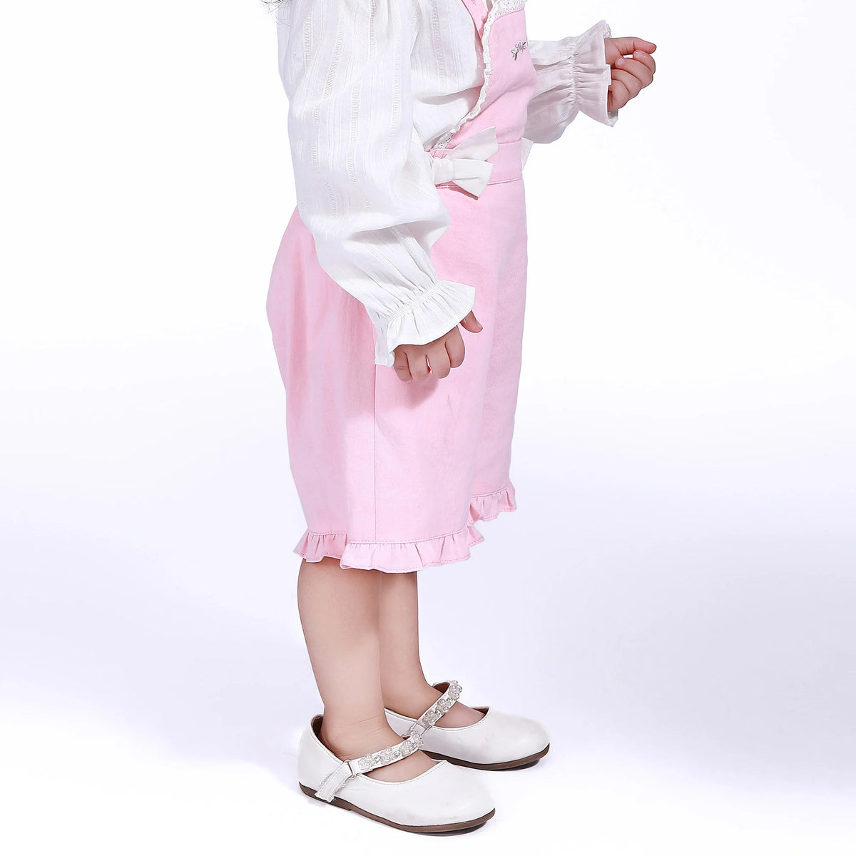 Street Look Overalls For Baby Girl Image