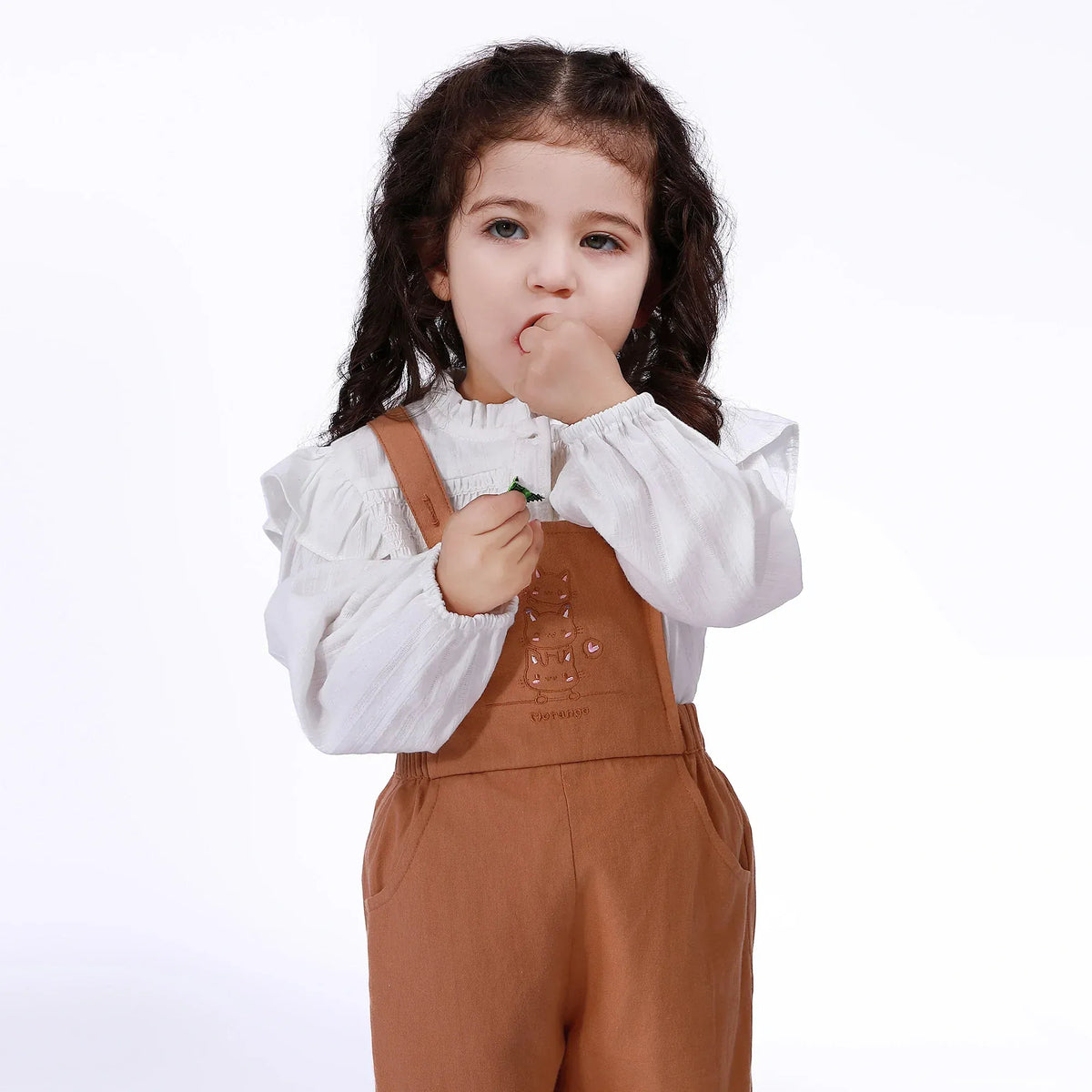 Off White Street Look Shirt For Baby Girl Image