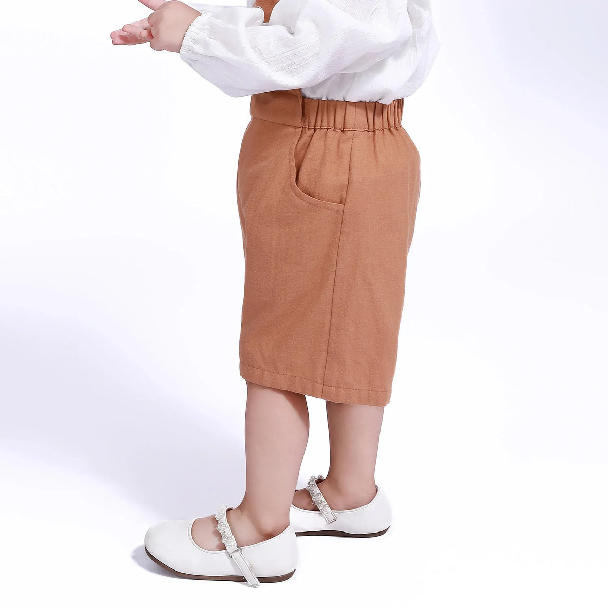 Street Look Overalls For Baby Girl Image