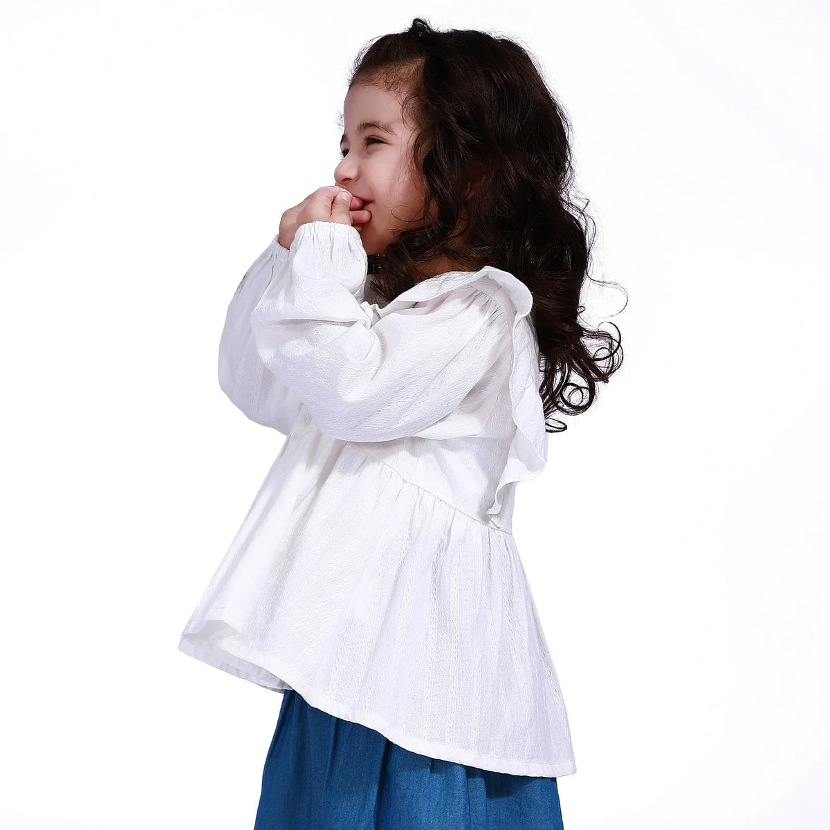 Street Look Blouse For Baby Girl Image