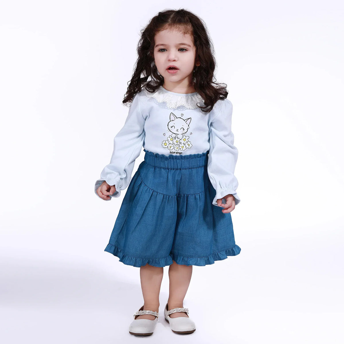 Street Look T.Shirt For Baby Girl Image