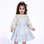 Beige Street Look Blouse For Baby Girl Image