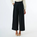 Black Formal Pants for Women Image