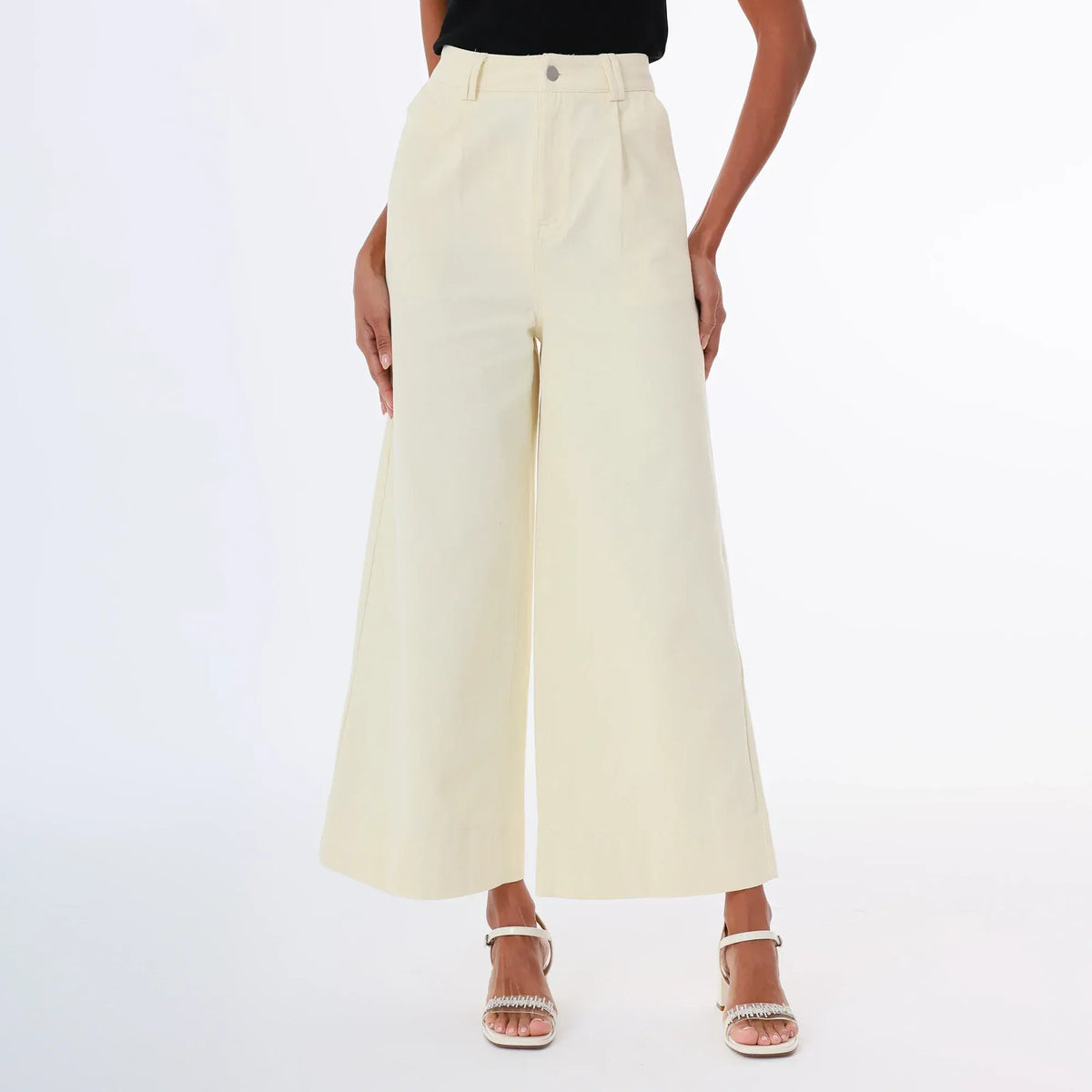 Beige Fashion Pants for Women Image
