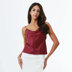 Maroon Fashion Blouse for Women Image