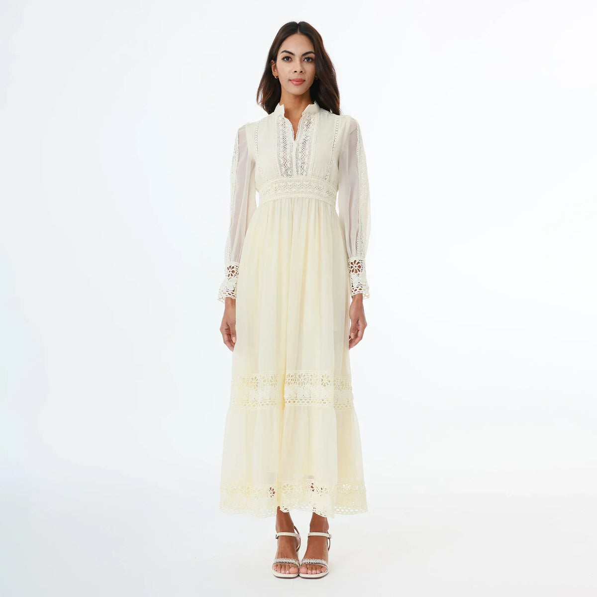 Beige Fashion Dress for Women Image