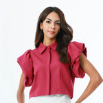 Fushia Fashion Shirt for Women Image
