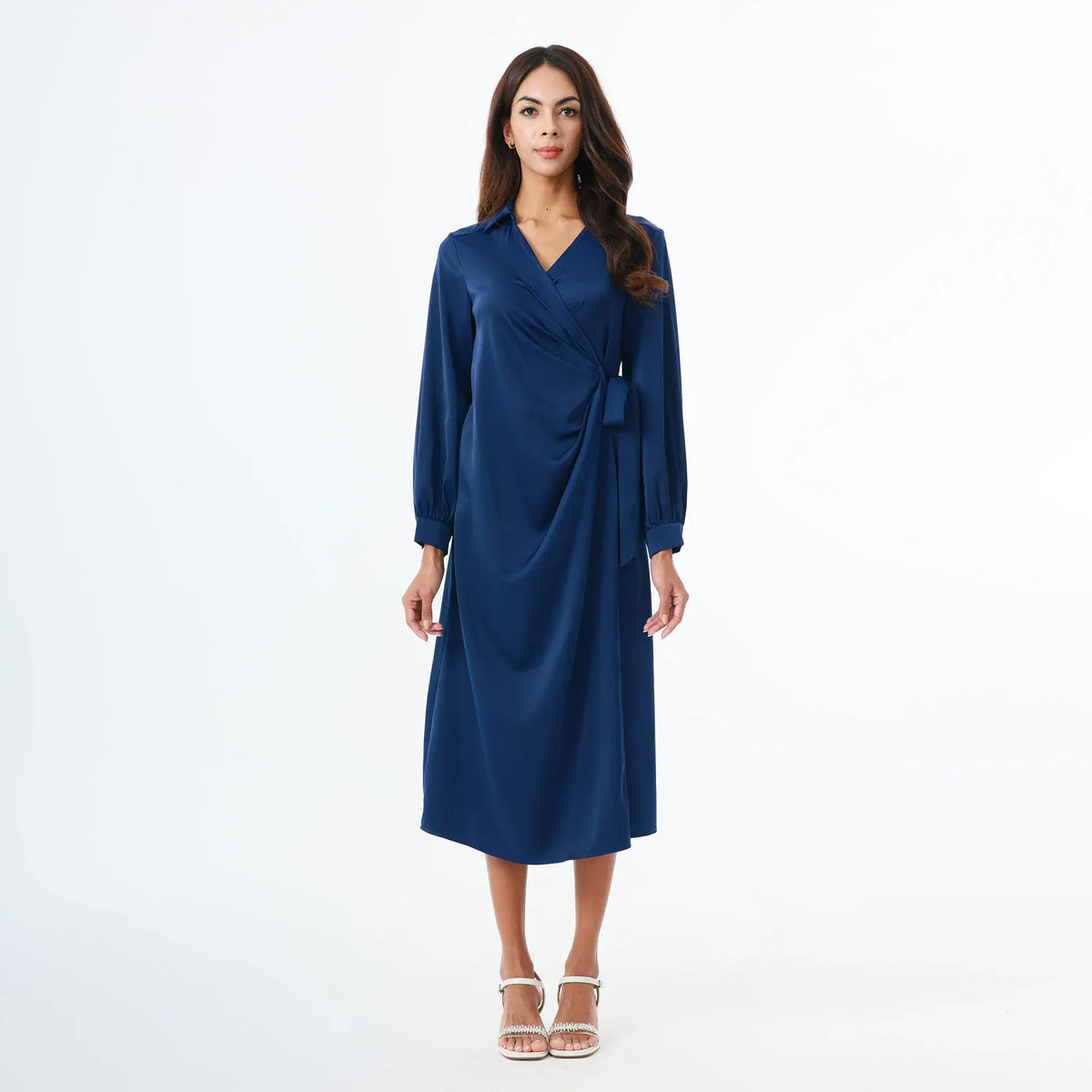 Navy Fashion Dress for Women Image