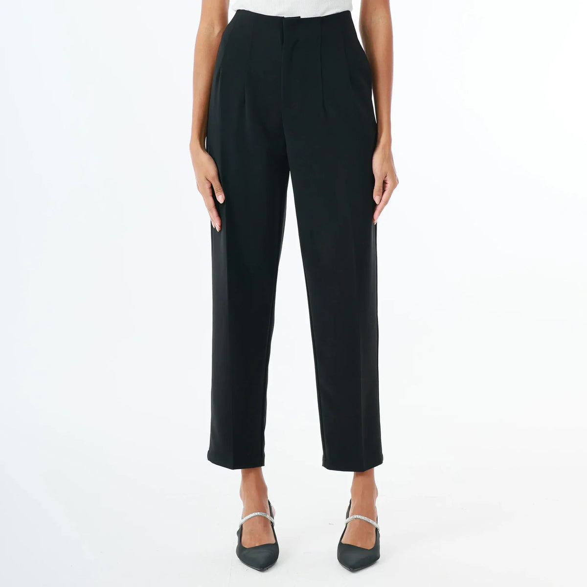 Black Fashion Pants for Women Image