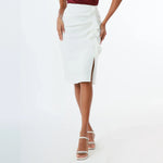 Off White Fashion Skirt for Women Image