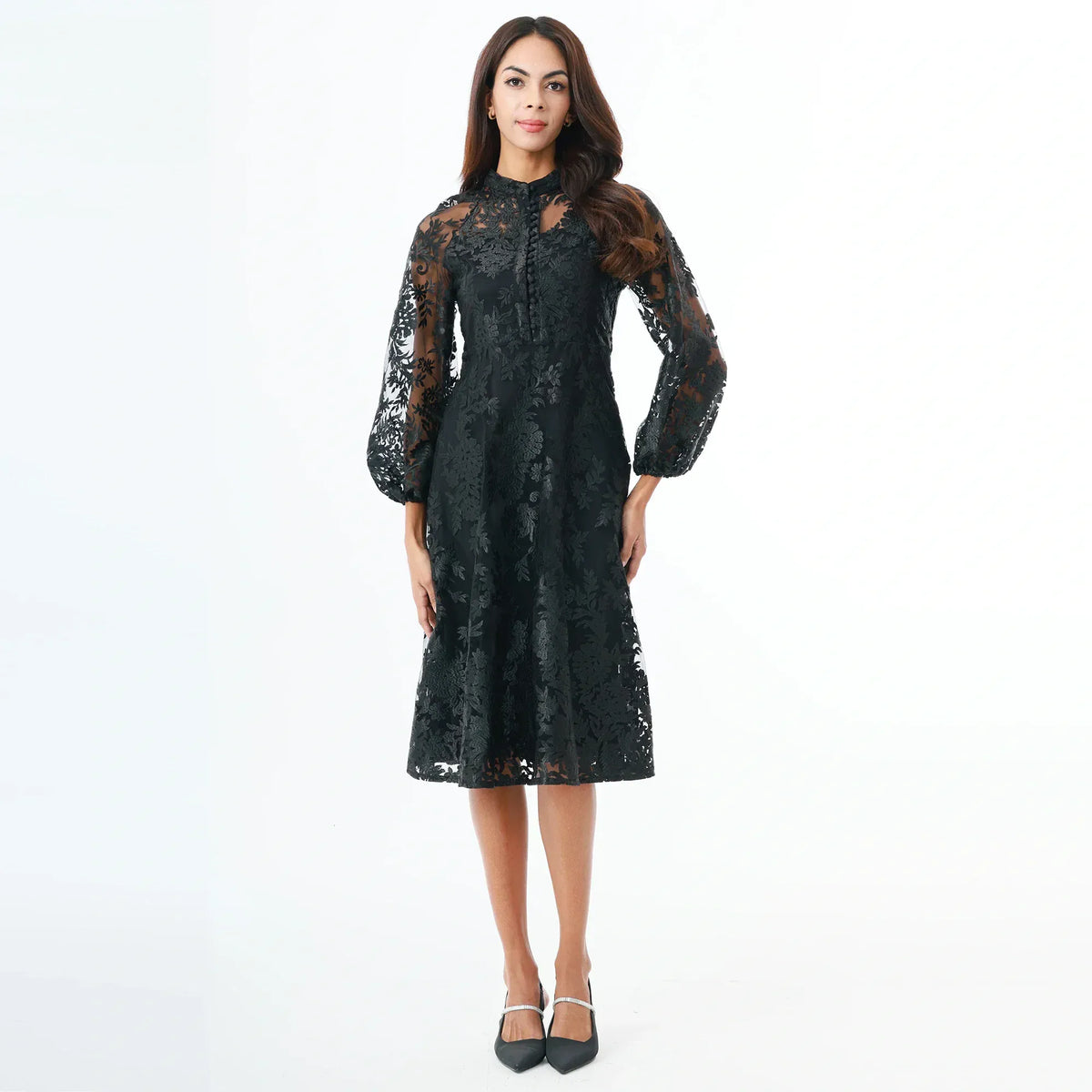 Black Fashion Dress for Women Image