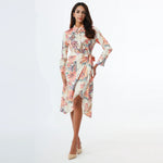 Orange Fashion Dress for Women Image