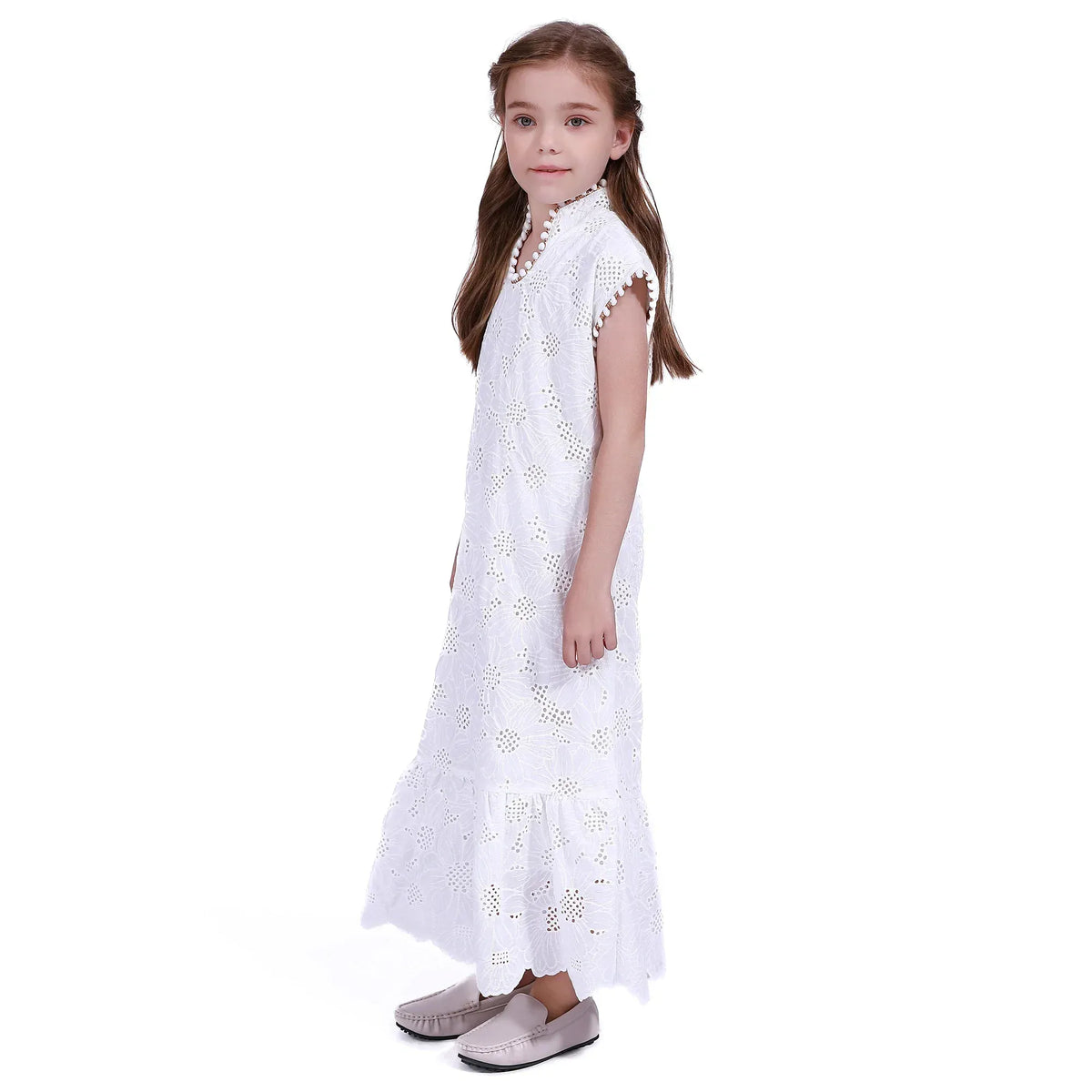 Floral Galabia for Girls Image