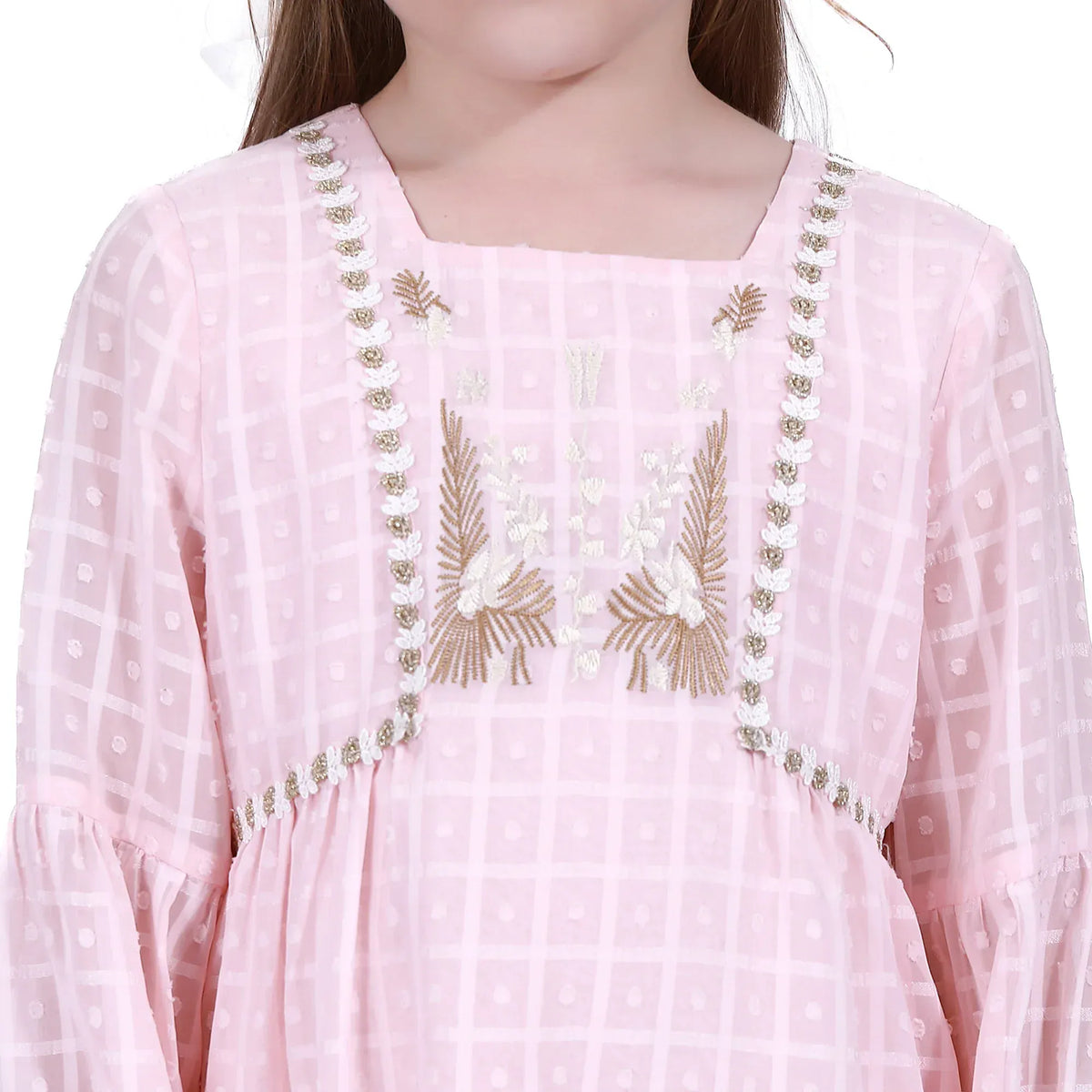 Floral Galabia for Girls Image