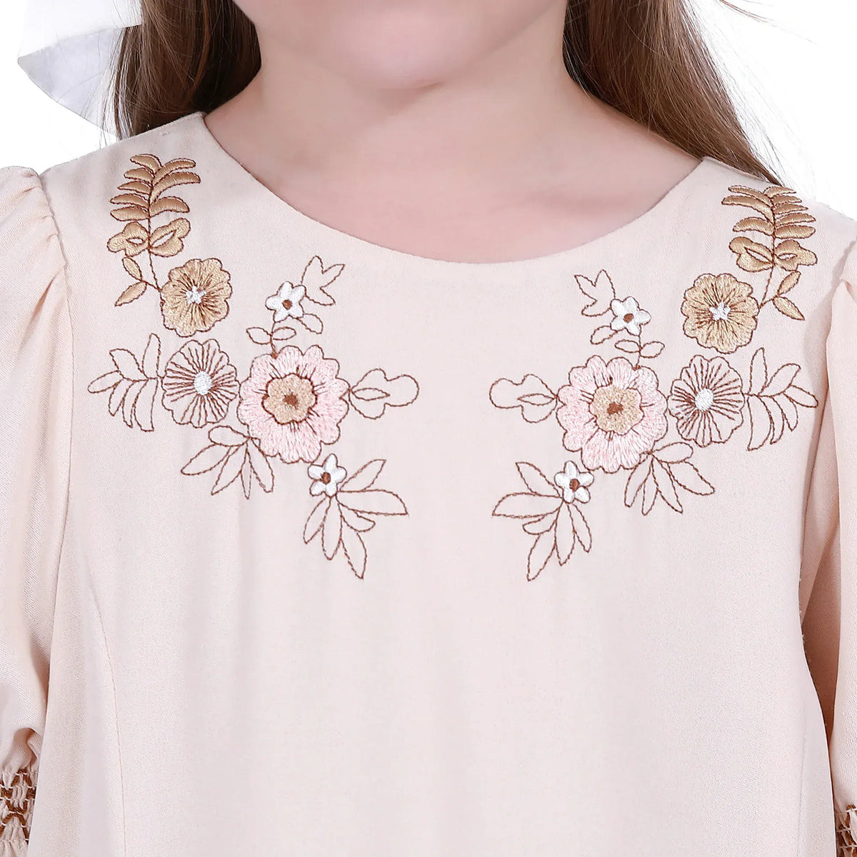 Floral Galabia for Girls Image