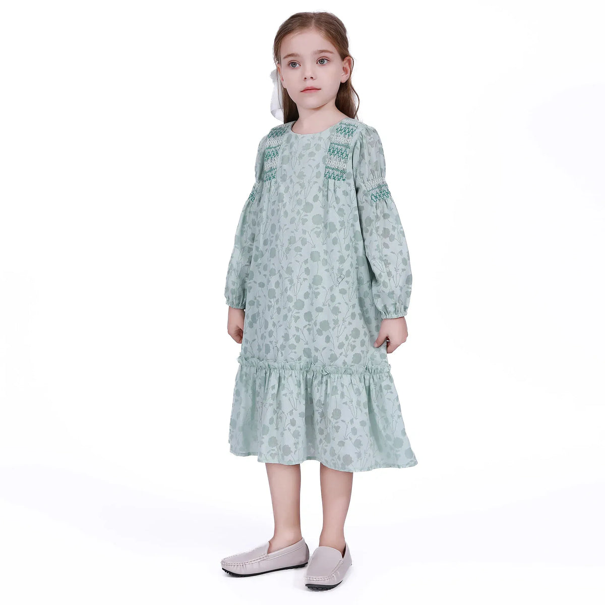 Floral Galabia for Girls Image