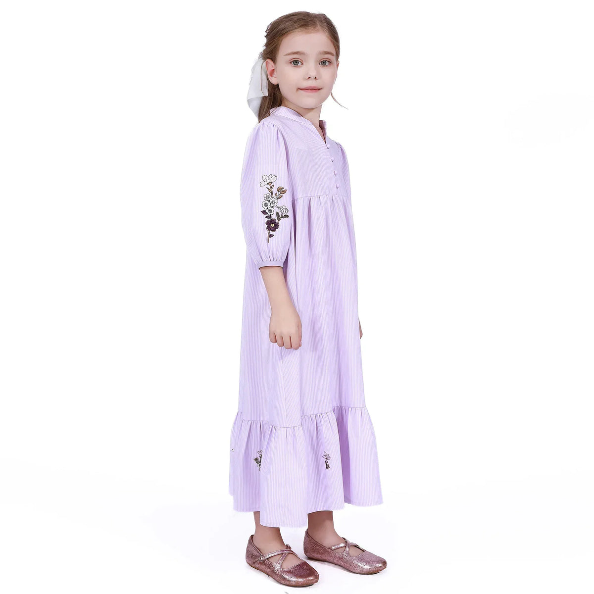 Floral Galabia for Girls Image