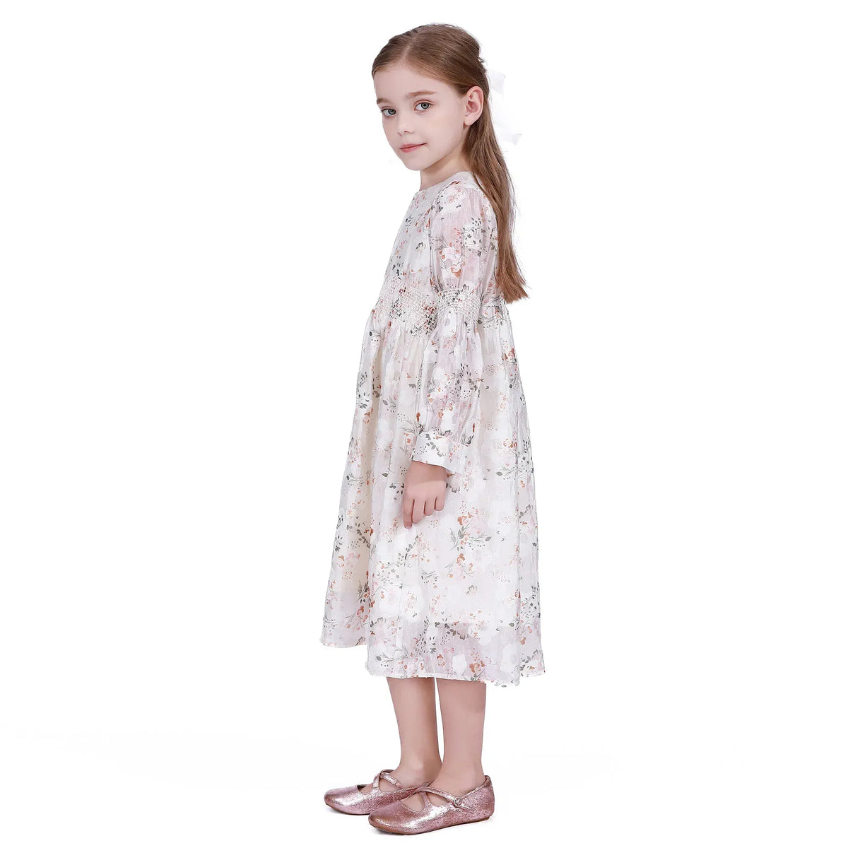 Floral Galabia for Girls Image