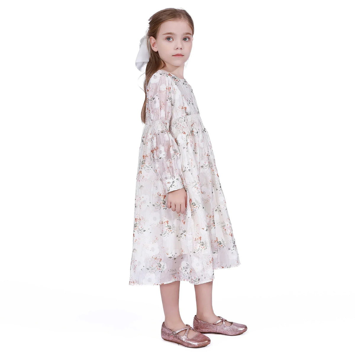 Floral Galabia for Girls Image