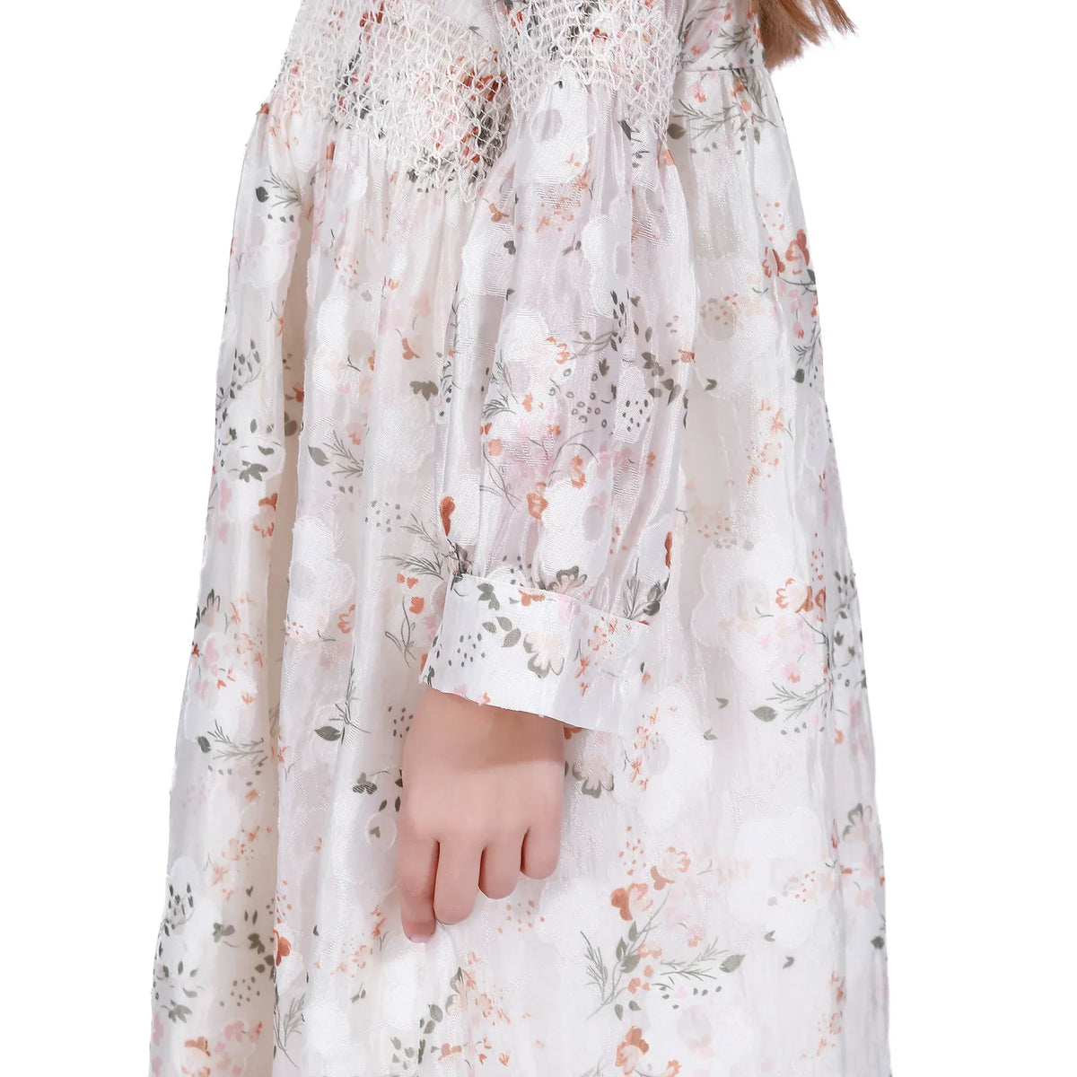 Floral Galabia for Girls Image