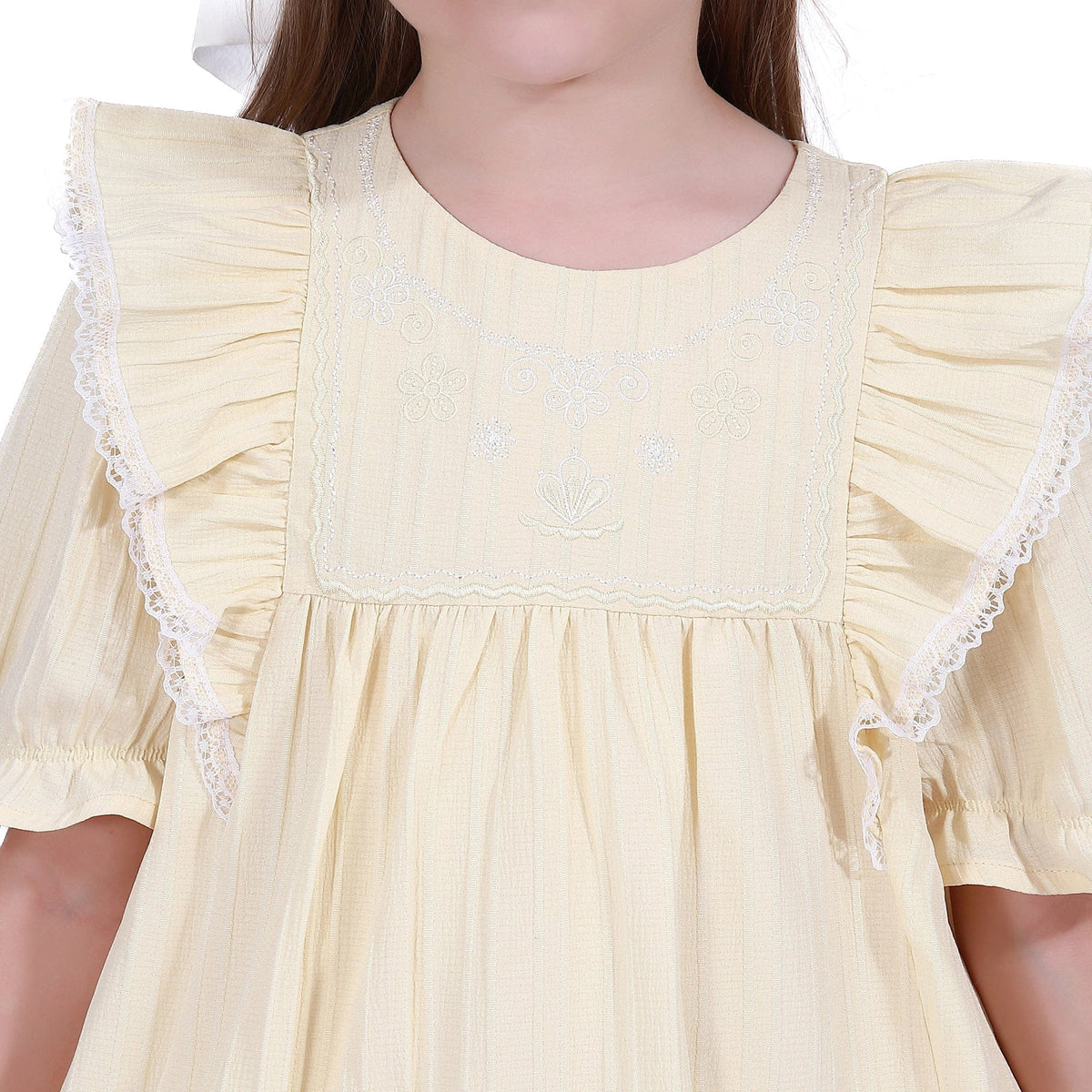 Floral Galabia for Girls Image