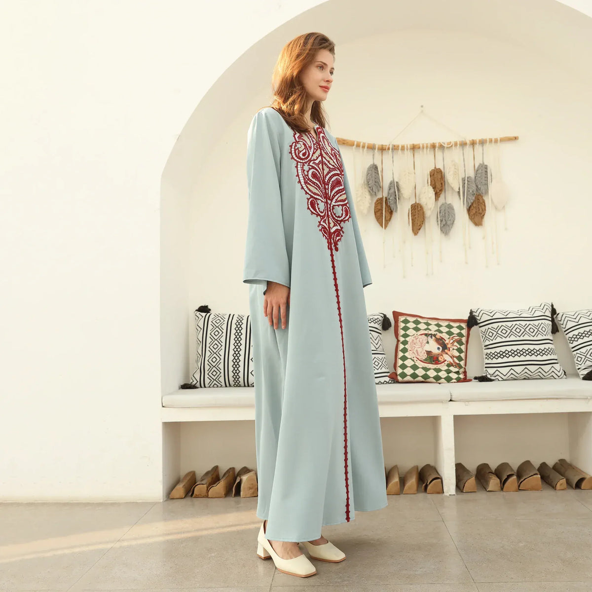 Embroidery Galabia for Women Image