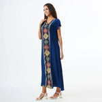 Dark Blue Galabia for Women Image