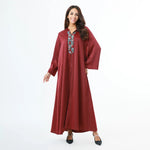 Maroon Galabia for Women Image