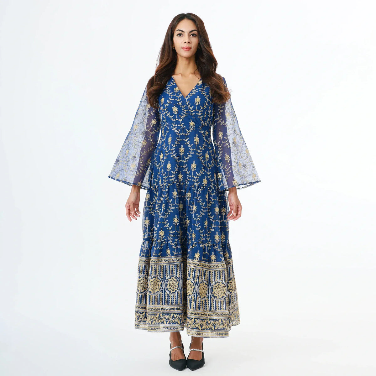 Dark Blue Galabia for Women Image