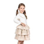 Floral Formal Blouse for Girls Image